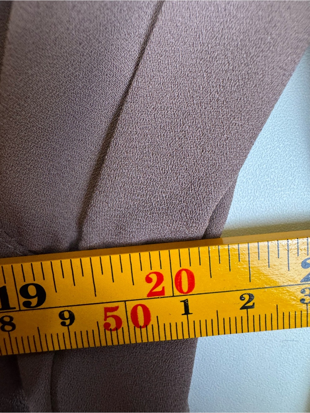 LOFT Dusty Mauve Hidden Button Pocket Blouse Medium Long Sleeve Career Top - Picture 12 of 13